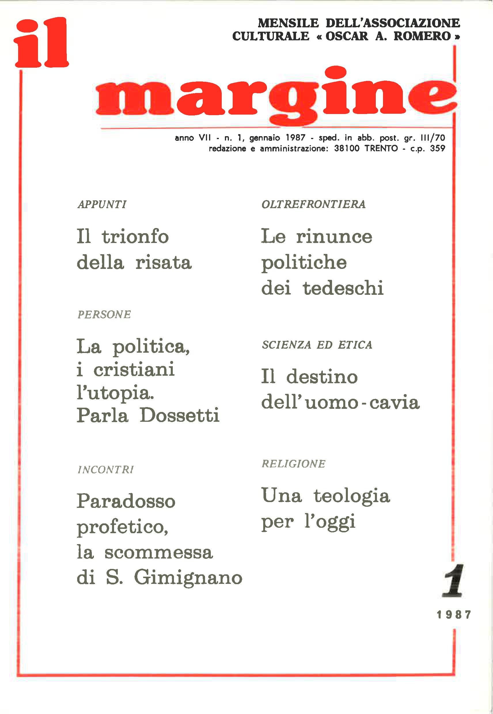 copertina rivista